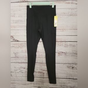 ALL IN MOTION XS POCKET BLACK LEGGINGS NWTS